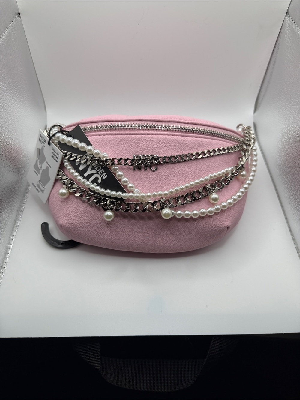 Madden NYC Pink Crossbody Bag